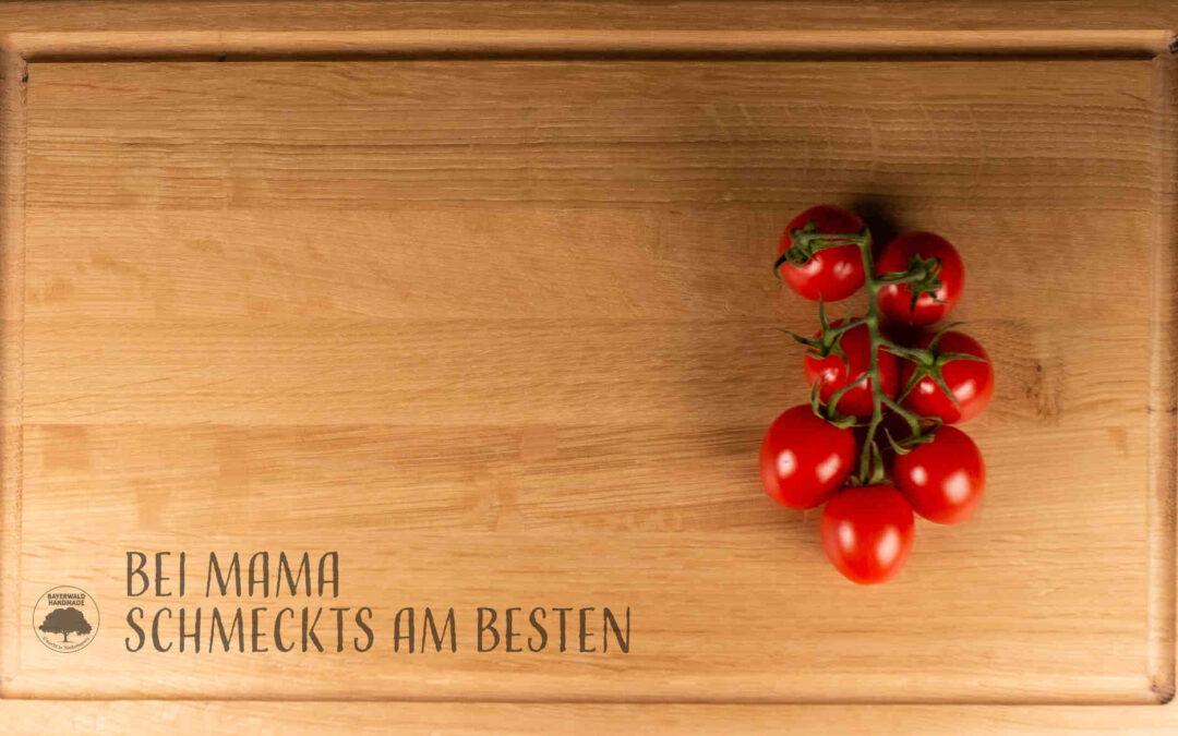 Schneidbretter mit individueller Lasergravur – Ein personalisiertes Geschenk für jeden Anlass