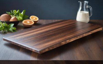 Schneidbrett mit Füßen