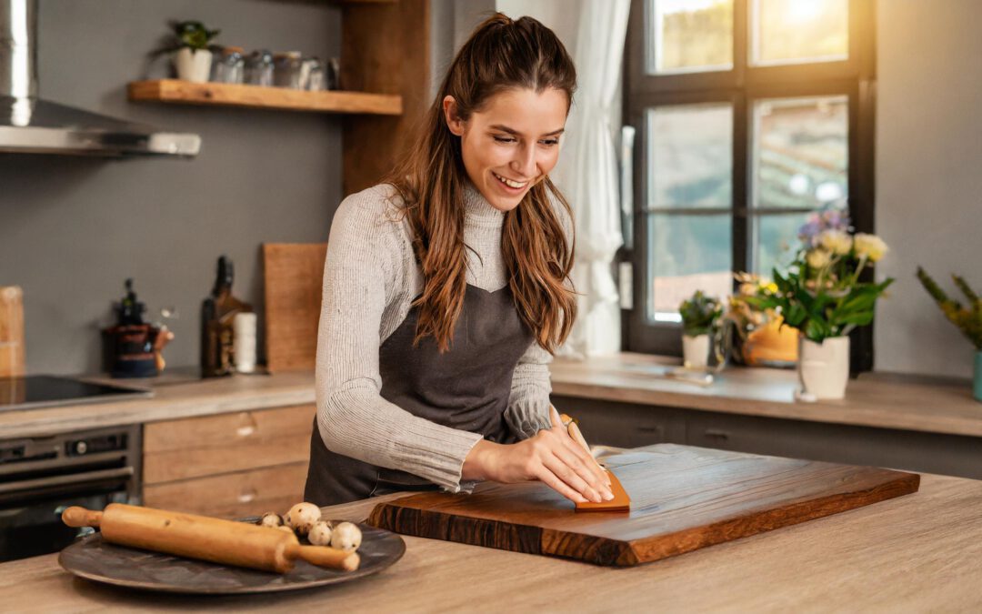 Küchenbrett einölen