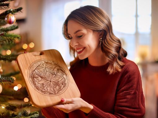 Schneidbrett als Weihnachtsgeschenk – Ein Geschenk, das von Herzen kommt