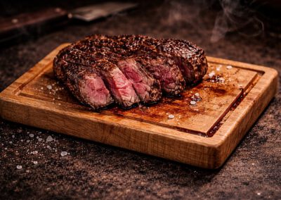 BBQ Schneidebrett Eiche