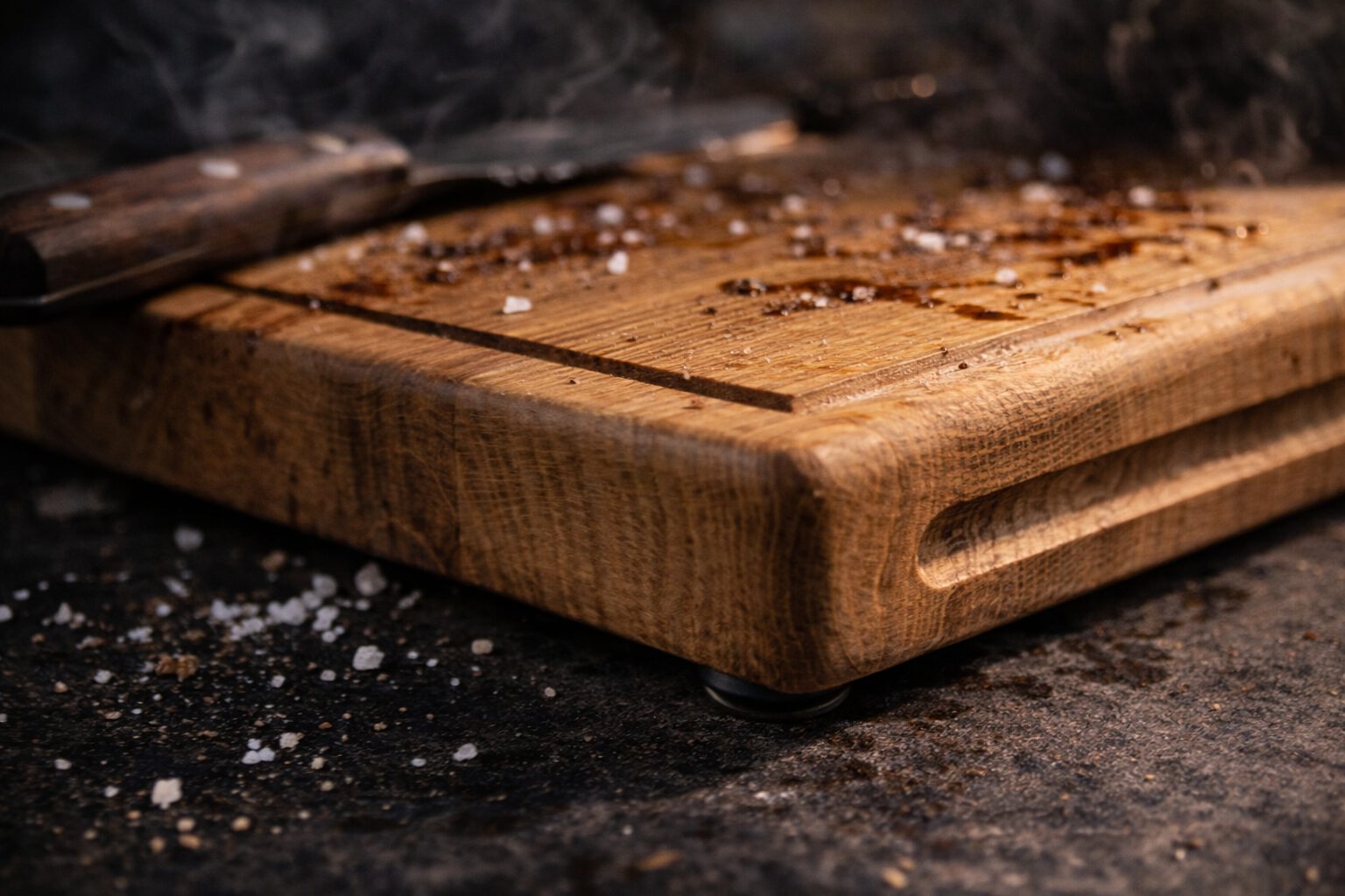 BBQ-Schneidebrett-Eiche-Szene-03 BBQ Schneidebrett Eiche