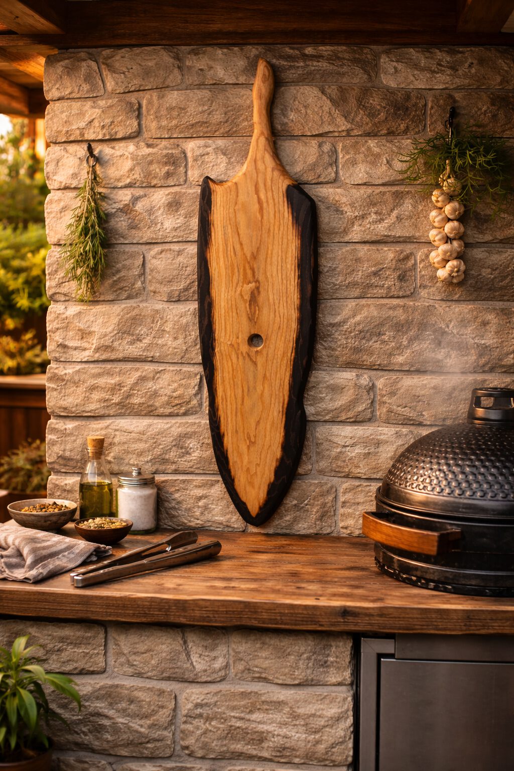 Bayerwald-BBQ-Blade-06 Bayerwald BBQ Blade Wanddeko Holz