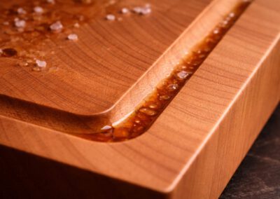 Stirnholz Schneidebrett Kirsche