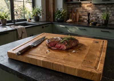 Stirnholz Schneidebrett Eiche