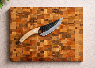 Chaotic Pattern Schneidebrett Draufsicht