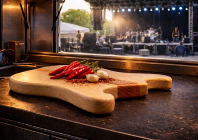 Fender Schneidbrett E-Gitarre Form