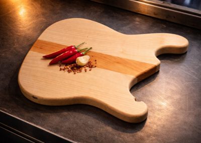 Fender Schneidbrett E-Gitarre Form