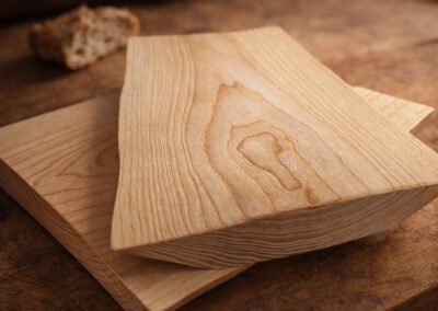 Vesperbrett Massivholz Esche