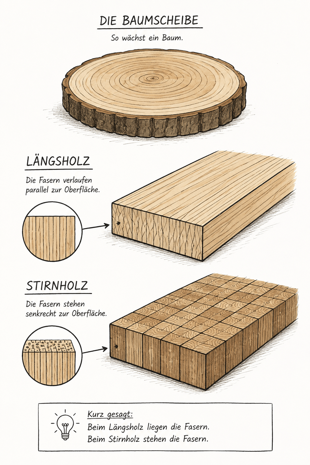 Stirnholz-Schneidebrett-Erklärgrafik01 Stirnholz Schneidebrett Erklärgrafik